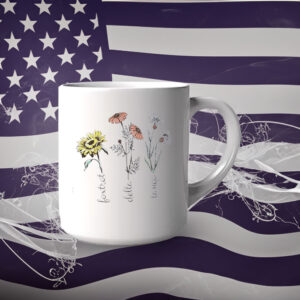 Foxtrot delta tango flowers Mug