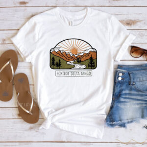 Protect Our Parks Embrodierd, Foxtrot Delta Tango anti Trump t shirt