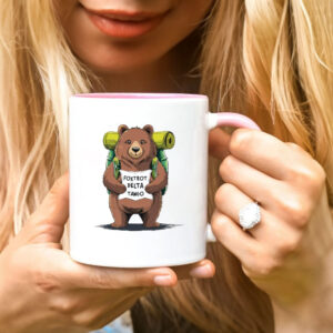 Resist Bear Mug, Foxtrot Delta Tango, Anti Trump Mug