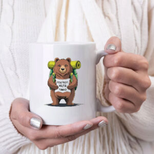 Resist Bear Mug, Foxtrot Delta Tango, Anti Trump Mug