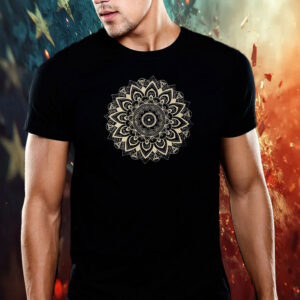 Subtle Anti Fascist FDT Mandala Political T-Shirt