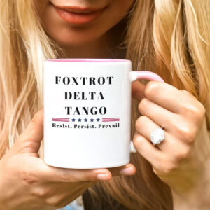 Subtle Anti Trump Mug, FDT Democrat Resistance Gift, Fuck Trump Post Election Mug