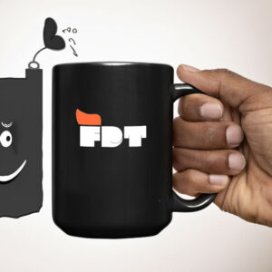 Subtle Anti Trump Mug, fuck donald trump, foxtrot delta tango, anti-trump anti-maga, progressive Mug