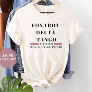 Subtle Anti Trump Shirt, FDT Democrat Resistance Gift, Fuck Trump Post Election Tshirt