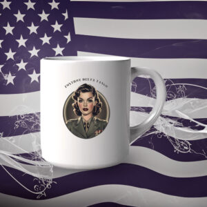 Subtle FDT Retro Graphic, FDT Mug