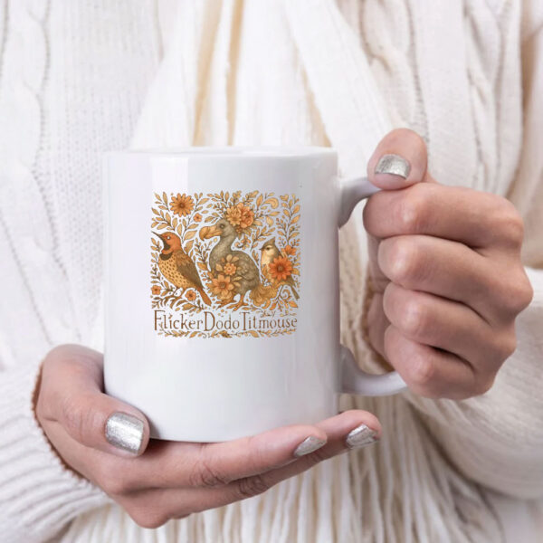 Flicker Dodo Titmouse Subtle Fck Trump Mug