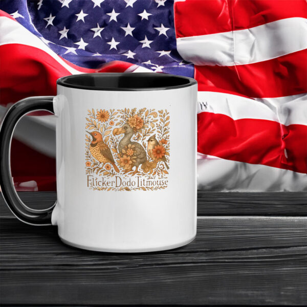 Flicker Dodo Titmouse Subtle Fck Trump Mug