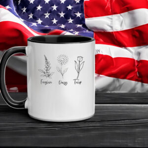 Foxglove Daisy Tulip Mug