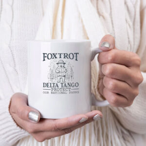 Foxtrot Delta Tango, Resistance Protect National Parks Bear Mug
