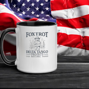 Foxtrot Delta Tango, Resistance Protect National Parks Bear Mug