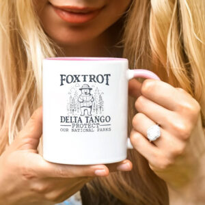 Foxtrot Delta Tango, Resistance Protect National Parks Bear Mug