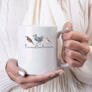 Subtle FDT Mug, Anti Maga Bird Mug